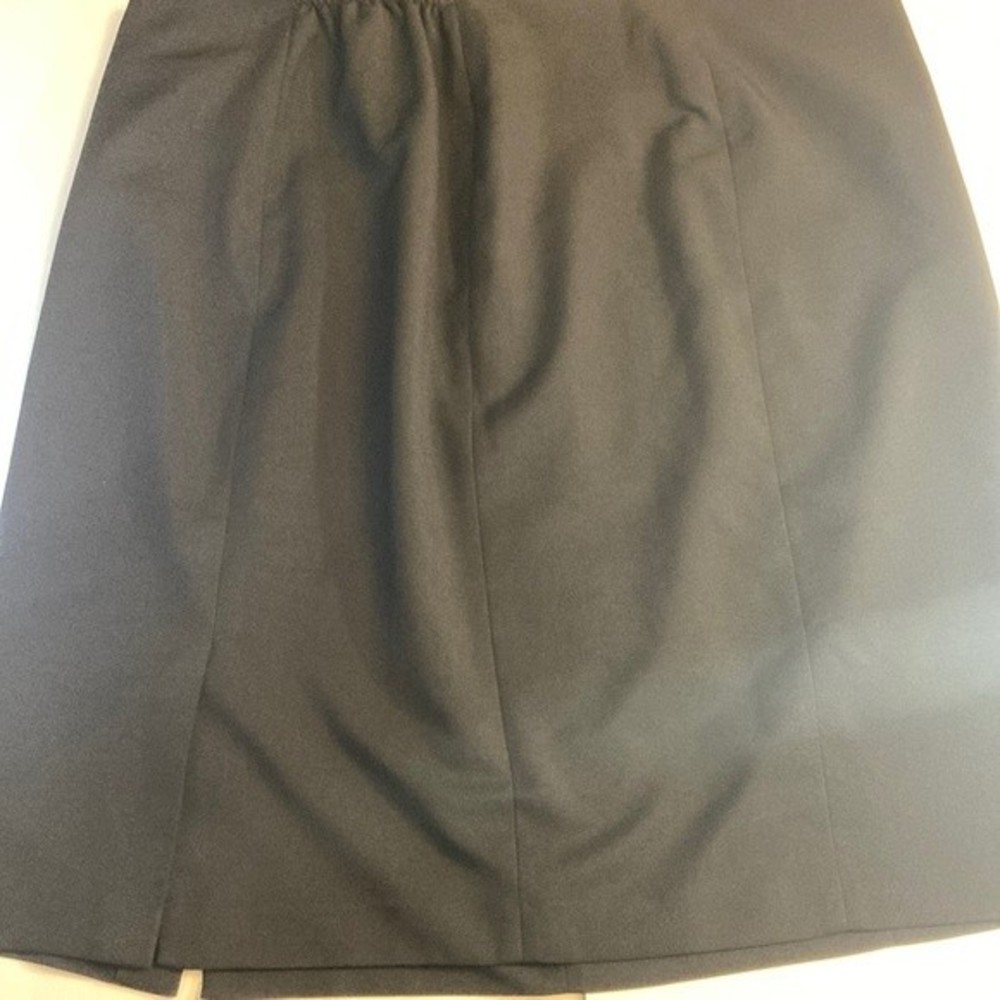 Le Suit Separates Black Work Skirt Size 24W